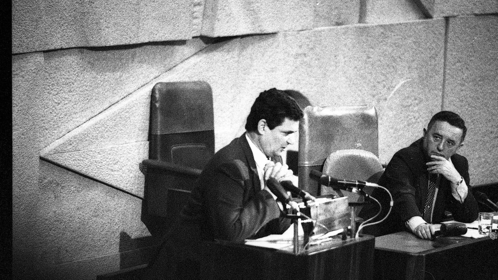 The Knesset holding a session (FL63292471). File photograph.