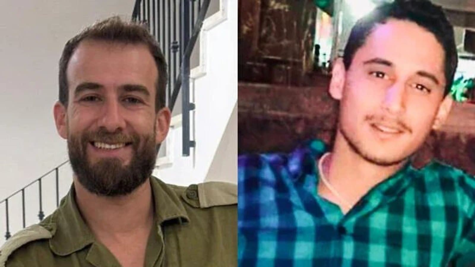 Maj. Harel Birenstock and Sgt. Maj. Tamir Vaknin, the two reservists killed at Majdal Zoun. תצלום ארכיון.