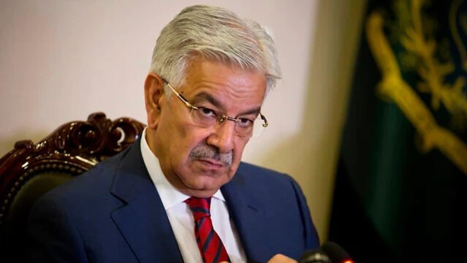 Pakistan's defence minister Khawaja Asif. File photograph. תצלום ארכיון.