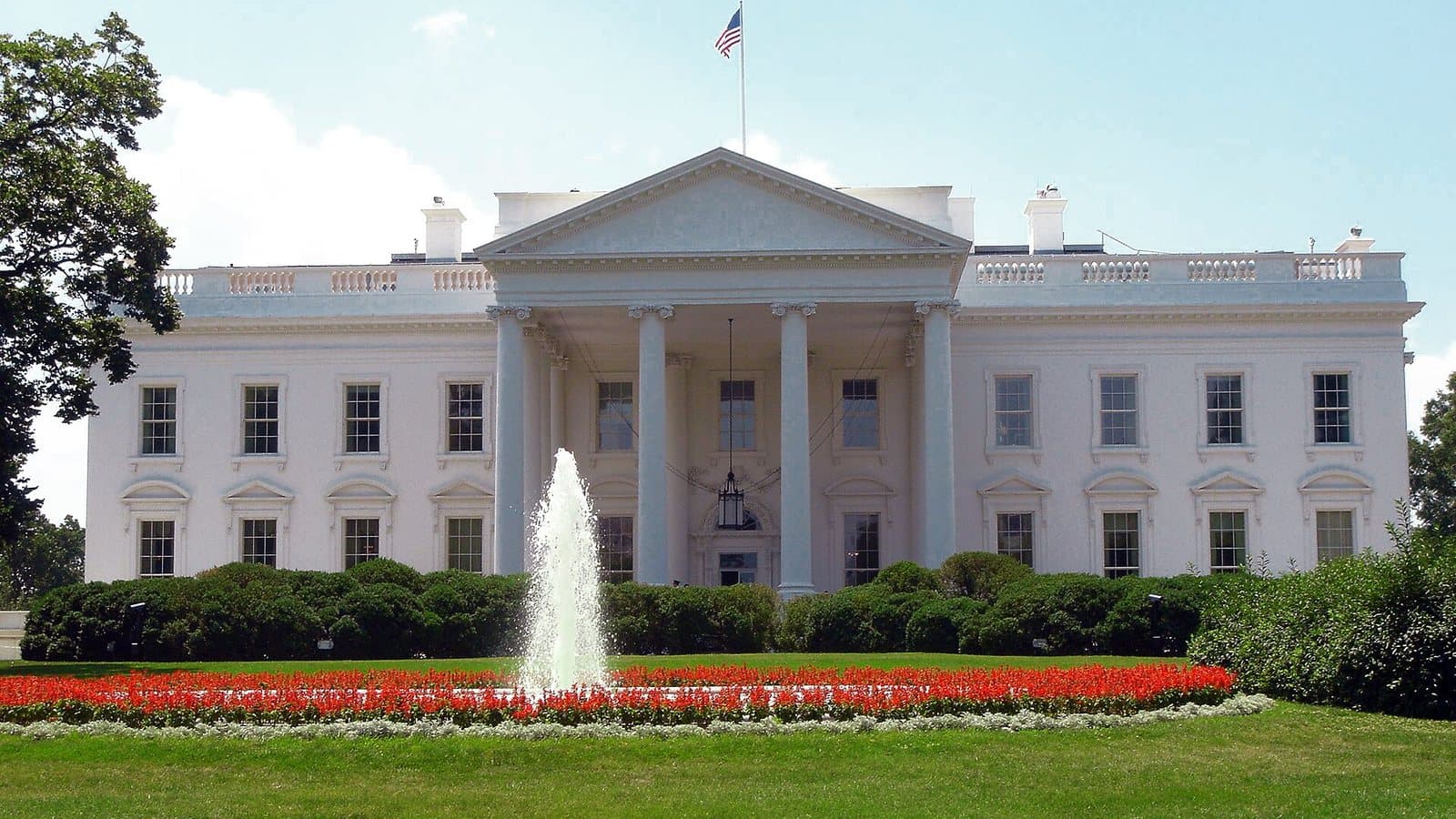 North Façade White House. File photograph.